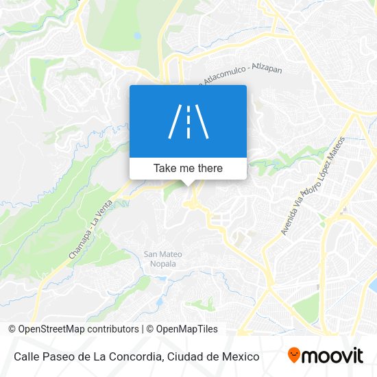 Calle Paseo de La Concordia map