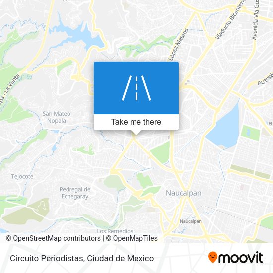 Mapa de Circuito Periodistas