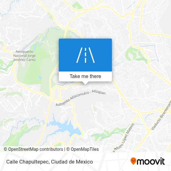 Calle Chapultepec map