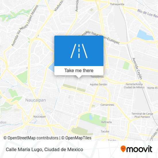 Calle María Lugo map