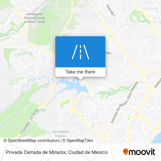 Privada Cerrada de Mirador map