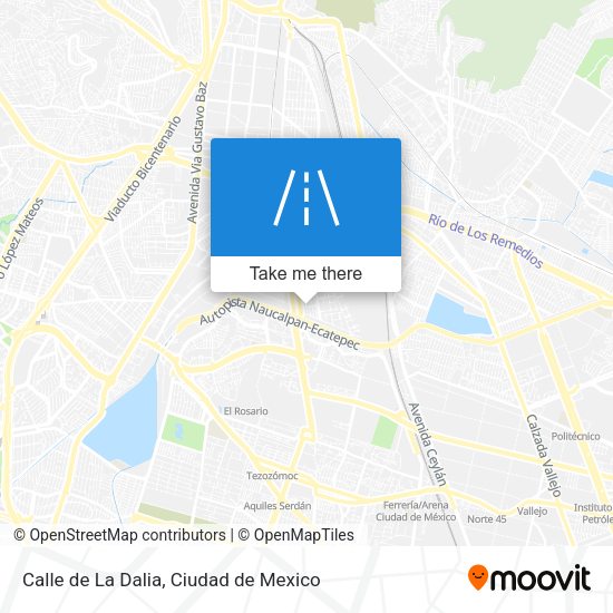 Calle de La Dalia map
