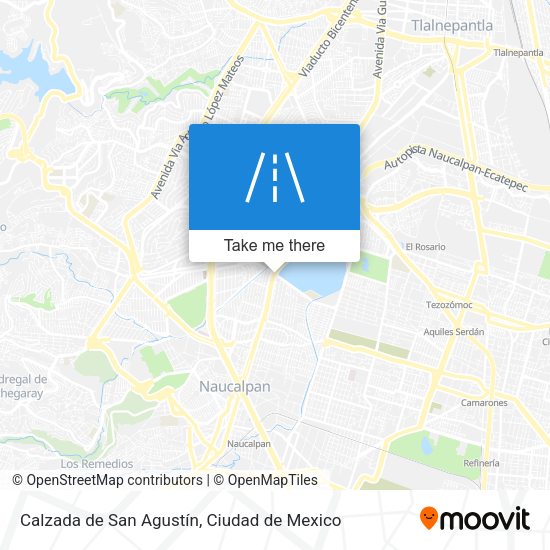 Calzada de San Agustín map