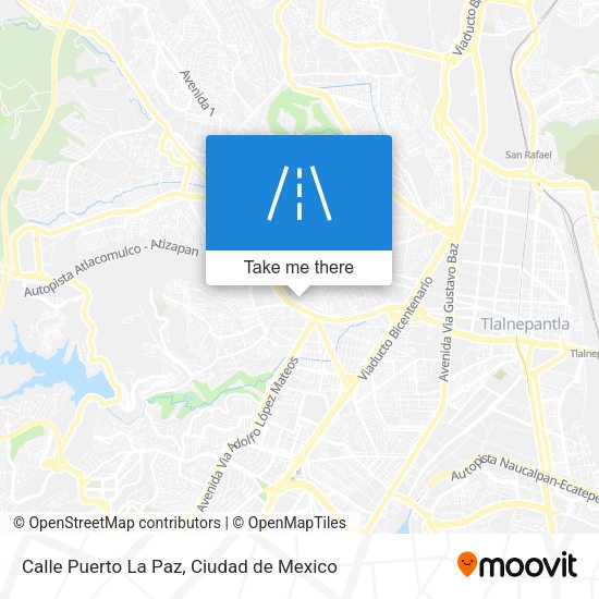 Mapa de Calle Puerto La Paz