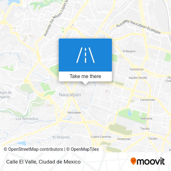 Calle El Valle map