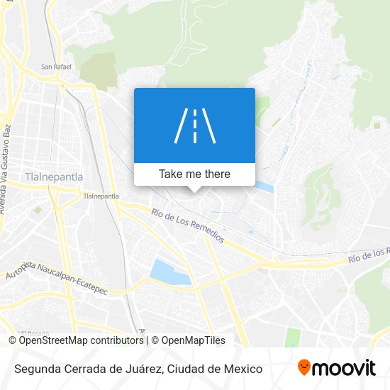 Segunda Cerrada de Juárez map