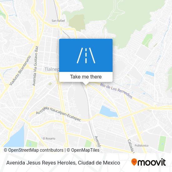 Avenida Jesus Reyes Heroles map