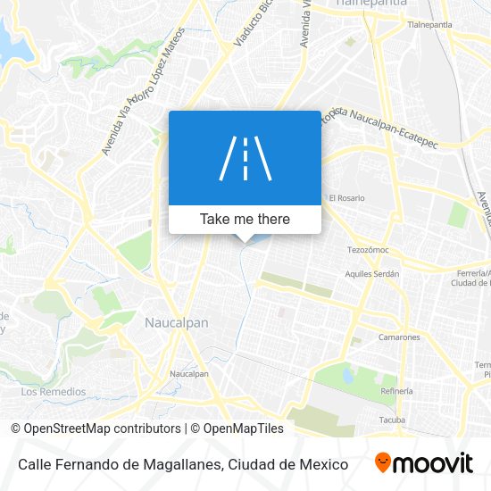 Calle Fernando de Magallanes map