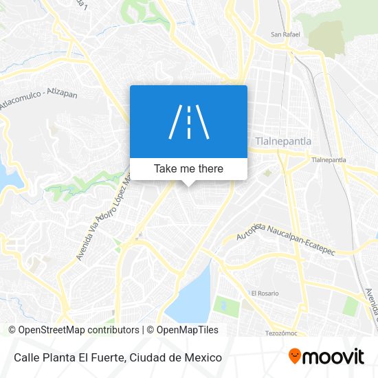 Mapa de Calle Planta El Fuerte