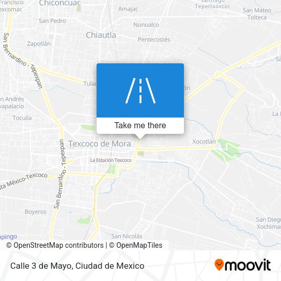 Mapa de Calle 3 de Mayo