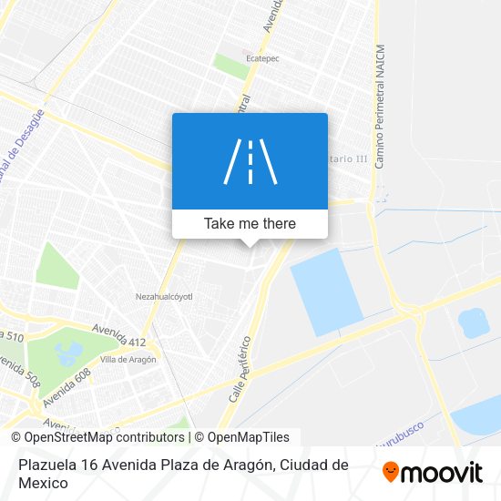 Mapa de Plazuela 16 Avenida Plaza de Aragón
