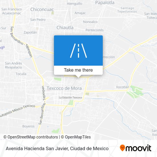 Avenida Hacienda San Javier map