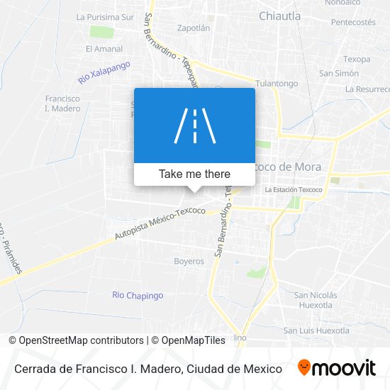 Cerrada de Francisco I. Madero map