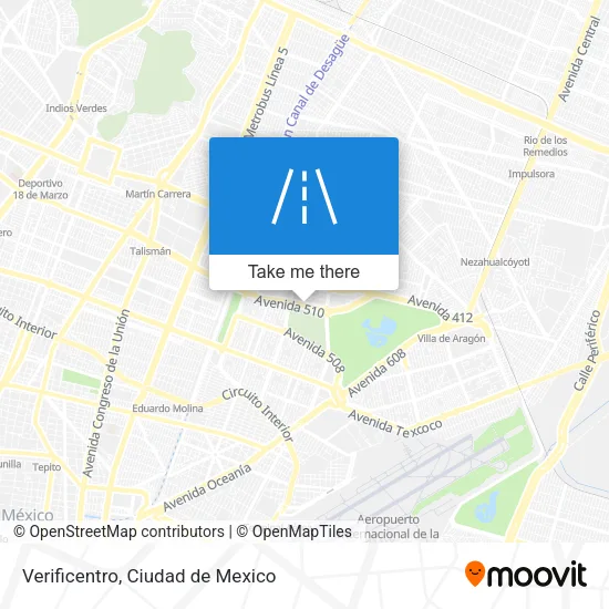 Mapa de Verificentro