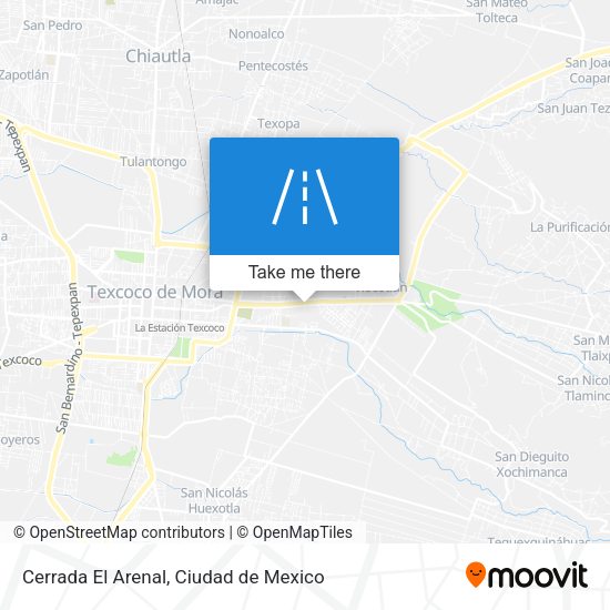 Cerrada El Arenal map