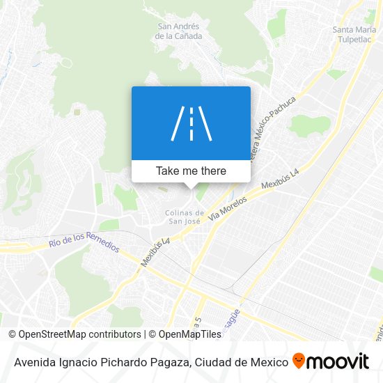 Mapa de Avenida Ignacio Pichardo Pagaza