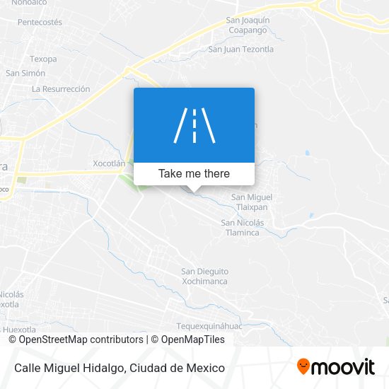 Calle Miguel Hidalgo map