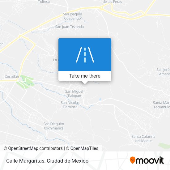 Mapa de Calle Margaritas