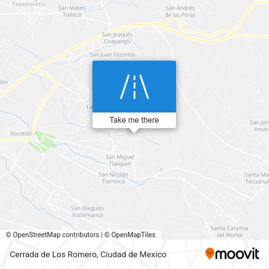 Cerrada de Los Romero map