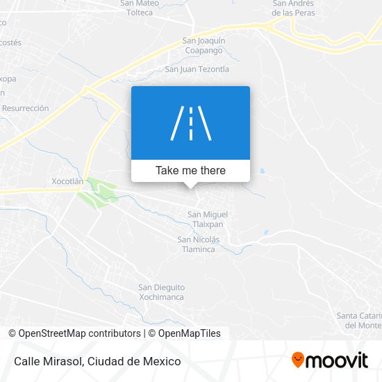 Calle Mirasol map