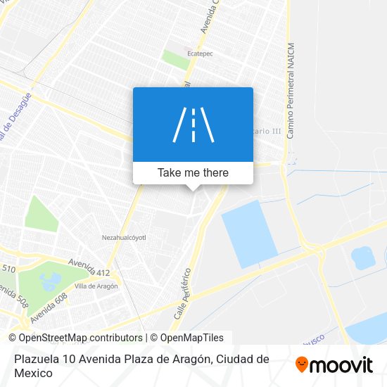 Mapa de Plazuela 10 Avenida Plaza de Aragón
