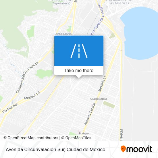 Avenida Circunvalación Sur map