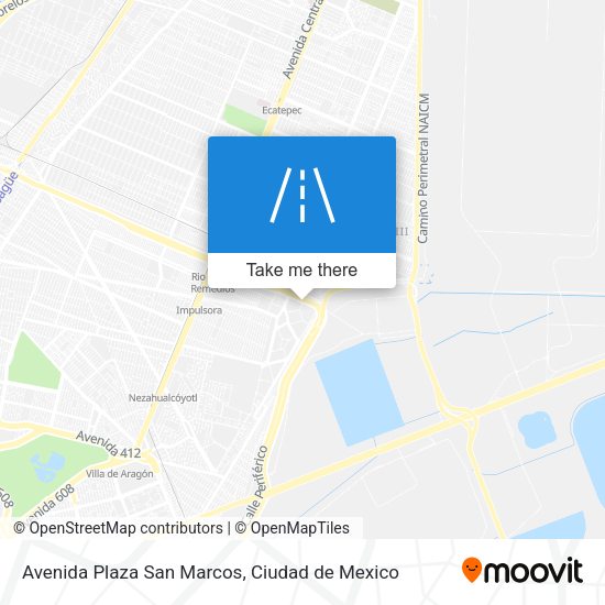 Avenida Plaza San Marcos map