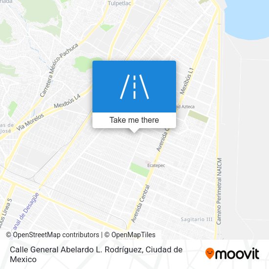 Mapa de Calle General Abelardo L. Rodríguez