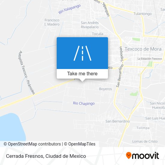 Mapa de Cerrada Fresnos