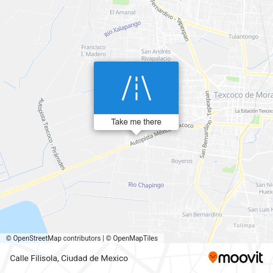 Calle Filisola map