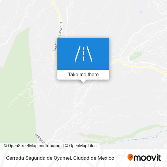 Cerrada Segunda de Oyamel map