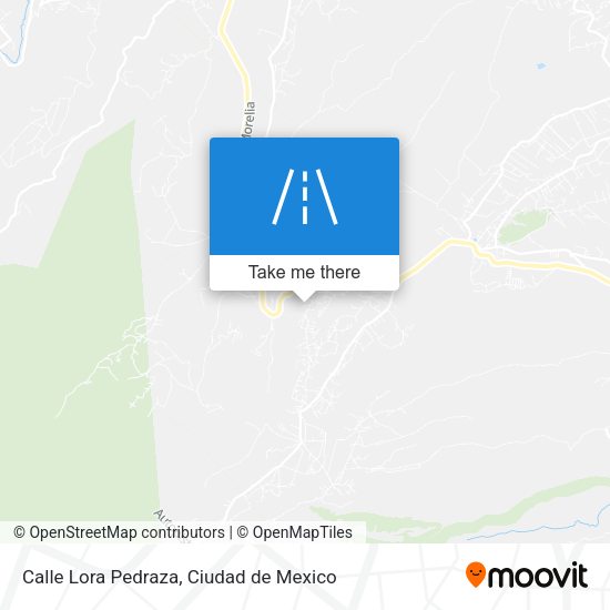 Calle Lora Pedraza map