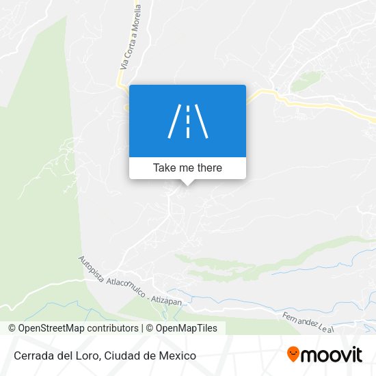 Cerrada del Loro map