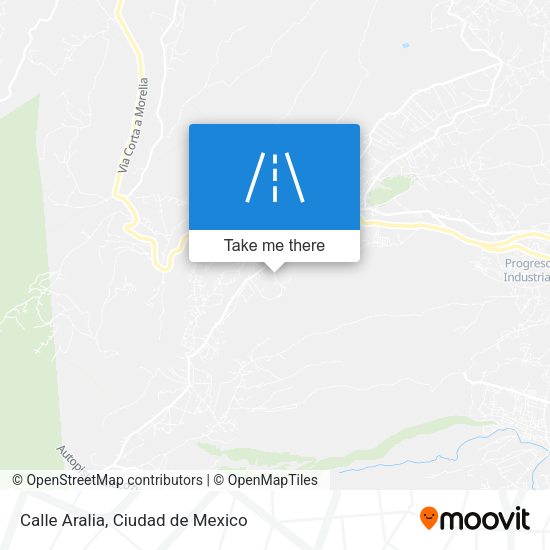 Mapa de Calle Aralia
