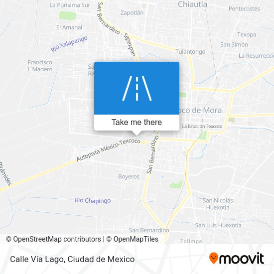 Calle Vía Lago map