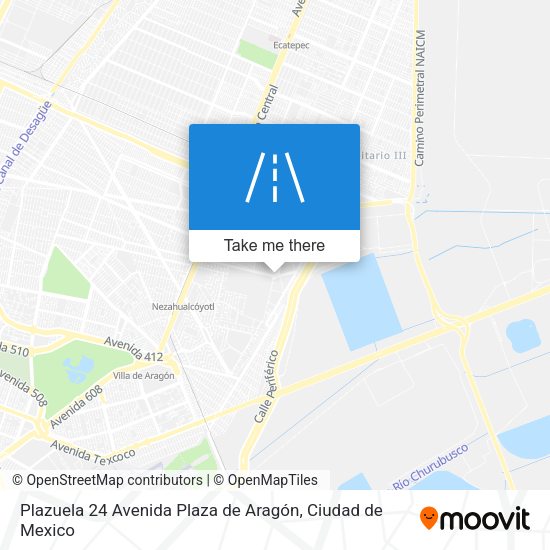 Plazuela 24 Avenida Plaza de Aragón map