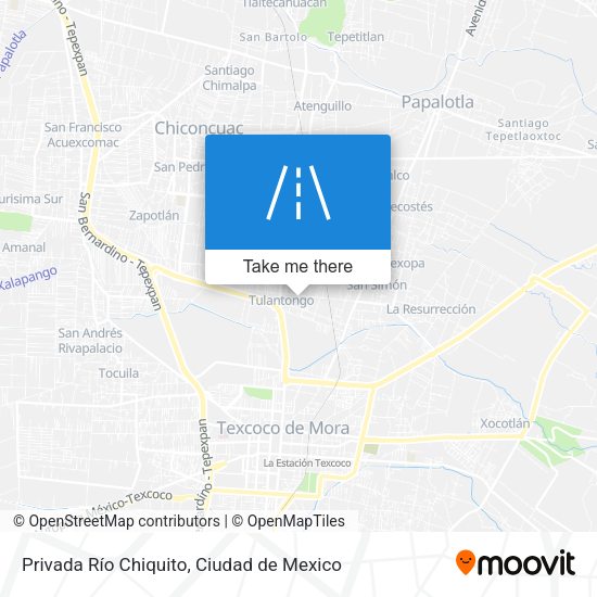 Mapa de Privada Río Chiquito
