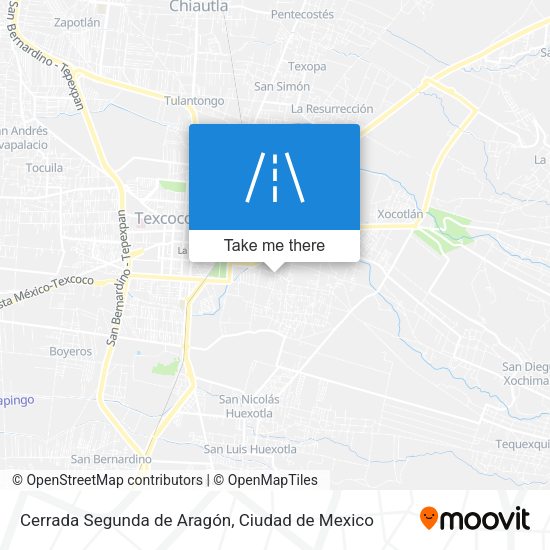 Cerrada Segunda de Aragón map