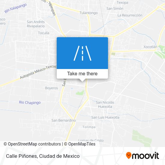 Calle Piñones map