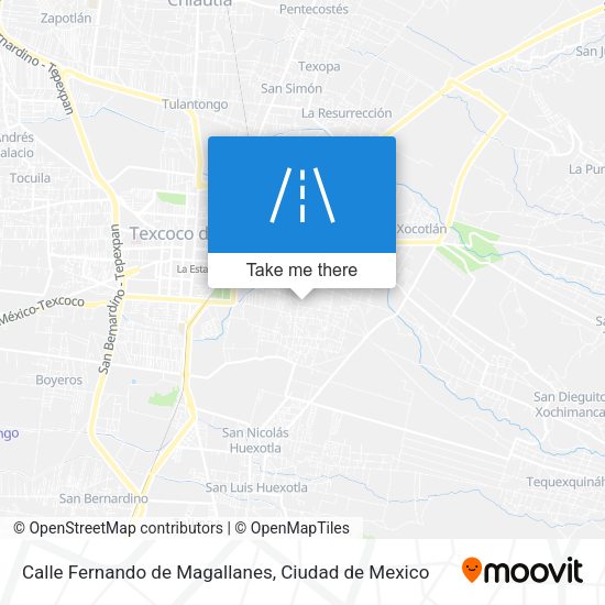 Mapa de Calle Fernando de Magallanes