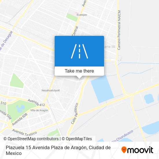 Mapa de Plazuela 15 Avenida Plaza de Aragón