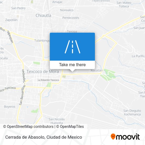 Cerrada de Abasolo map