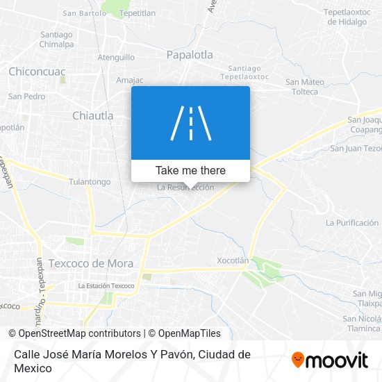 Calle José María Morelos Y Pavón map