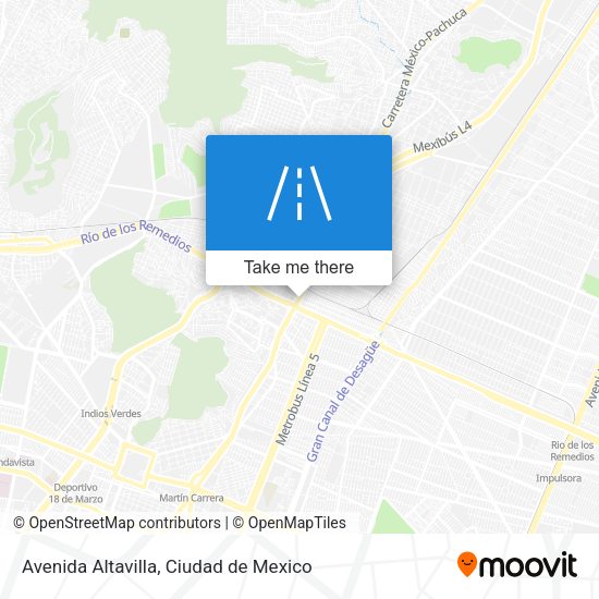 Avenida Altavilla map