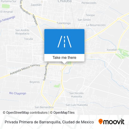 Privada Primera de Barranquilla map