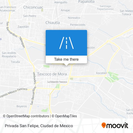 Mapa de Privada San Felipe