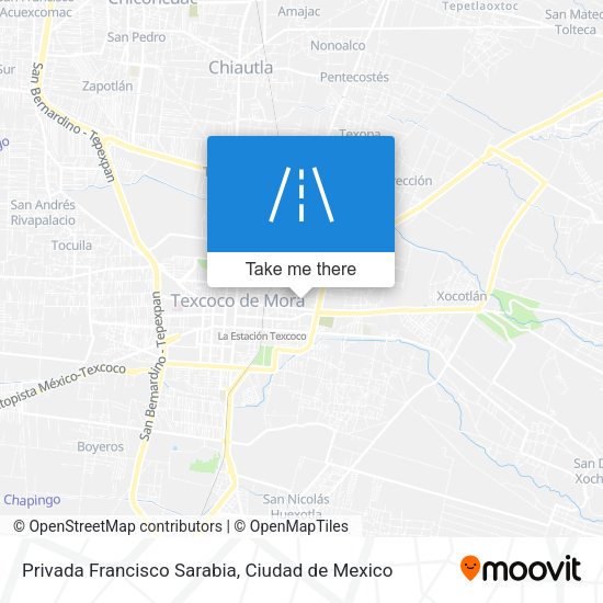 Privada Francisco Sarabia map