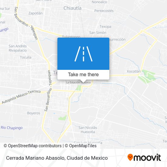 Mapa de Cerrada Mariano Abasolo