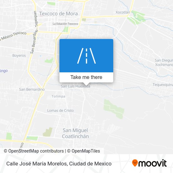 Calle José María Morelos map