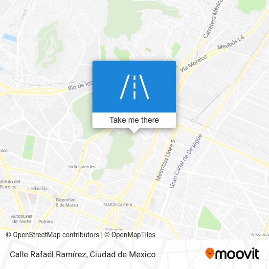 Calle Rafaél Ramírez map
